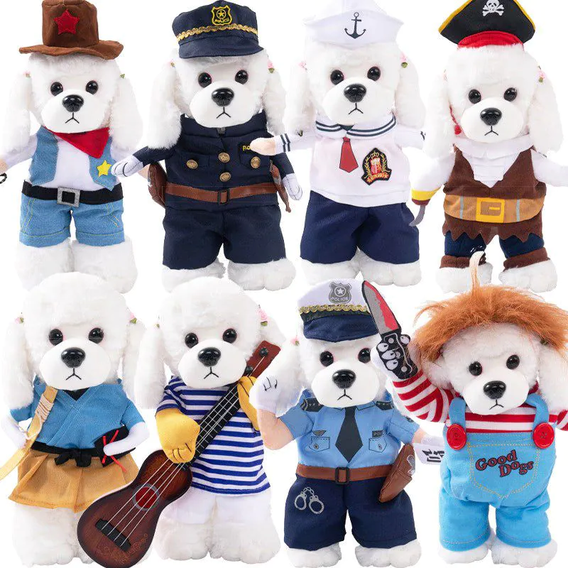 image-Dog Halloween Costume - Knife Transformation Outfit Polyester