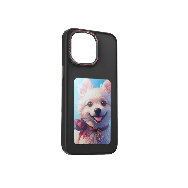 image-DIY Display Case for iPhone 15 & 14 - Leica Style Pattern Case