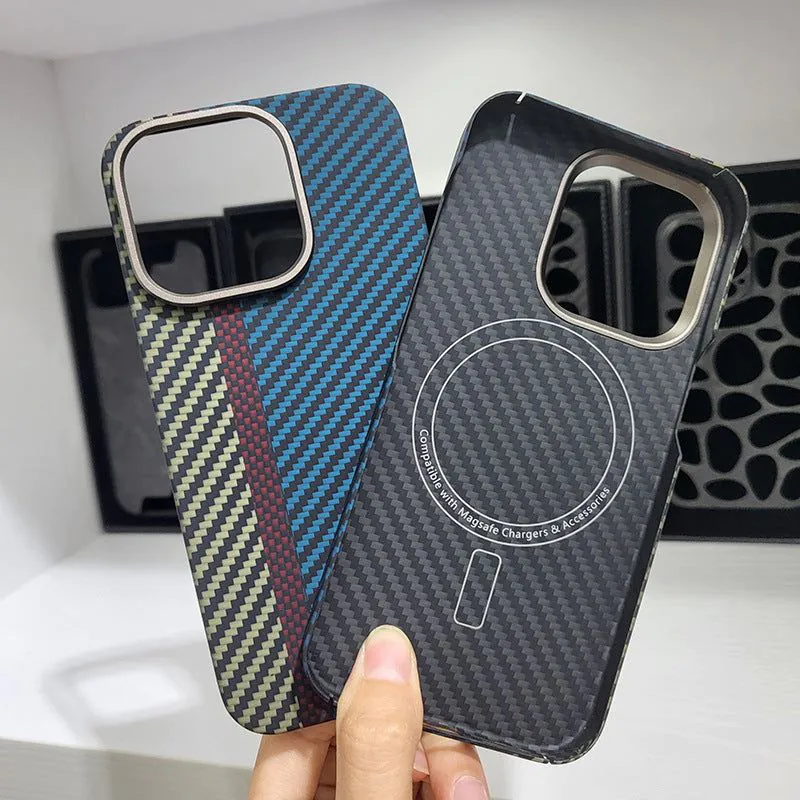 image-iPhone 14 Pro Max Case - Aramid Fiber Black
