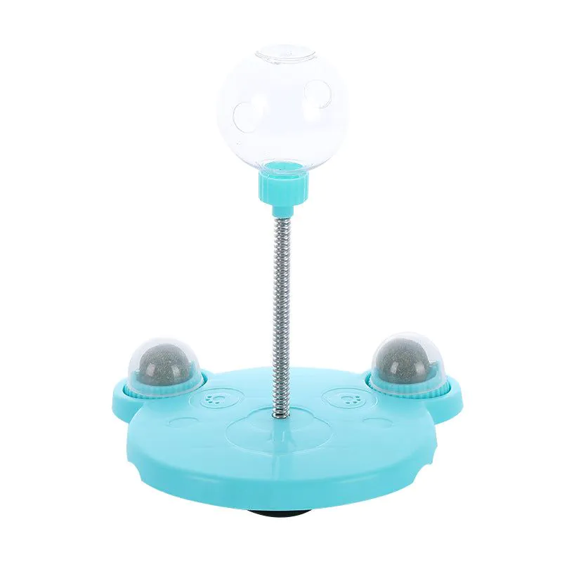 image-Interactive Cat Toy Ball - Puzzle Feeder Plastic