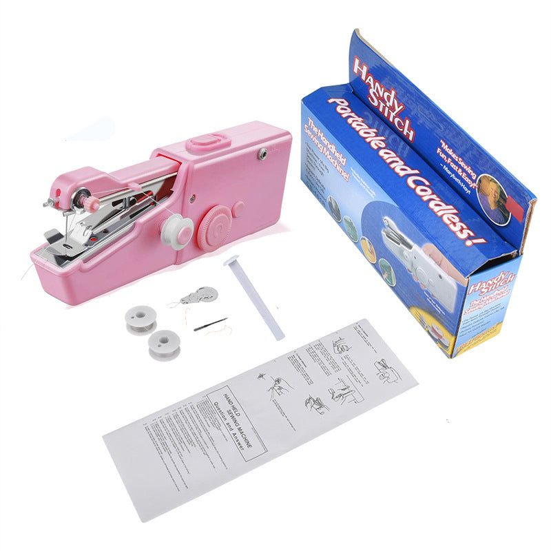 image-Portable Hand-Held Sewing Machine - USB Charging 