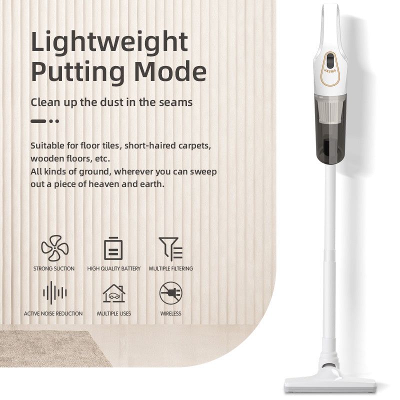 image-Handheld Vacuum Cleaner Portable Wireless High Suction 