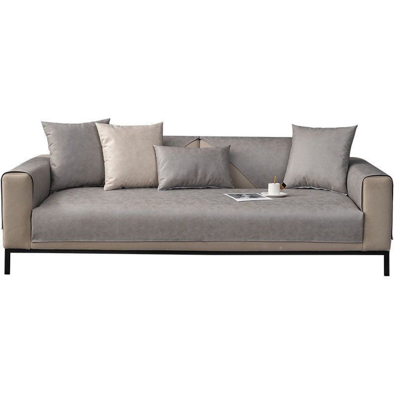 image-Waterproof Sofa Cover - Light Blue Polyester