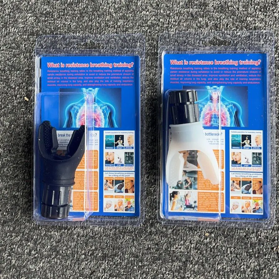 image-Breathing Trainer - Adjustable Resistance Lung Capacity