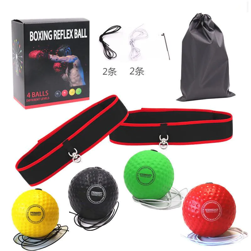 image-Boxing Reflex Ball - Head-Mounted Speed Training Equipment