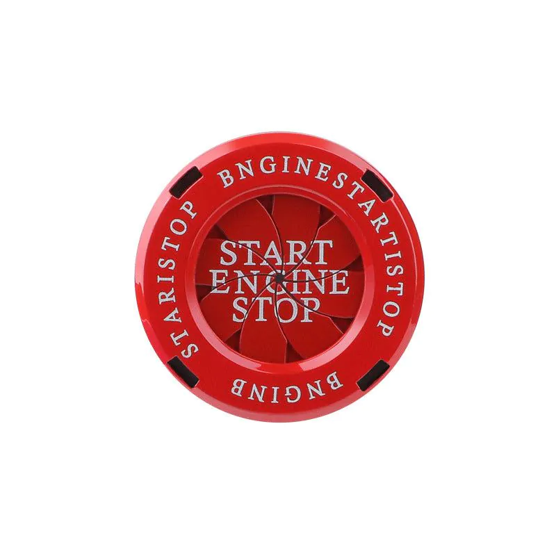 image-Universal Zinc Alloy Motorcycle Start Button Protection Cover - Ignition Switch Ring