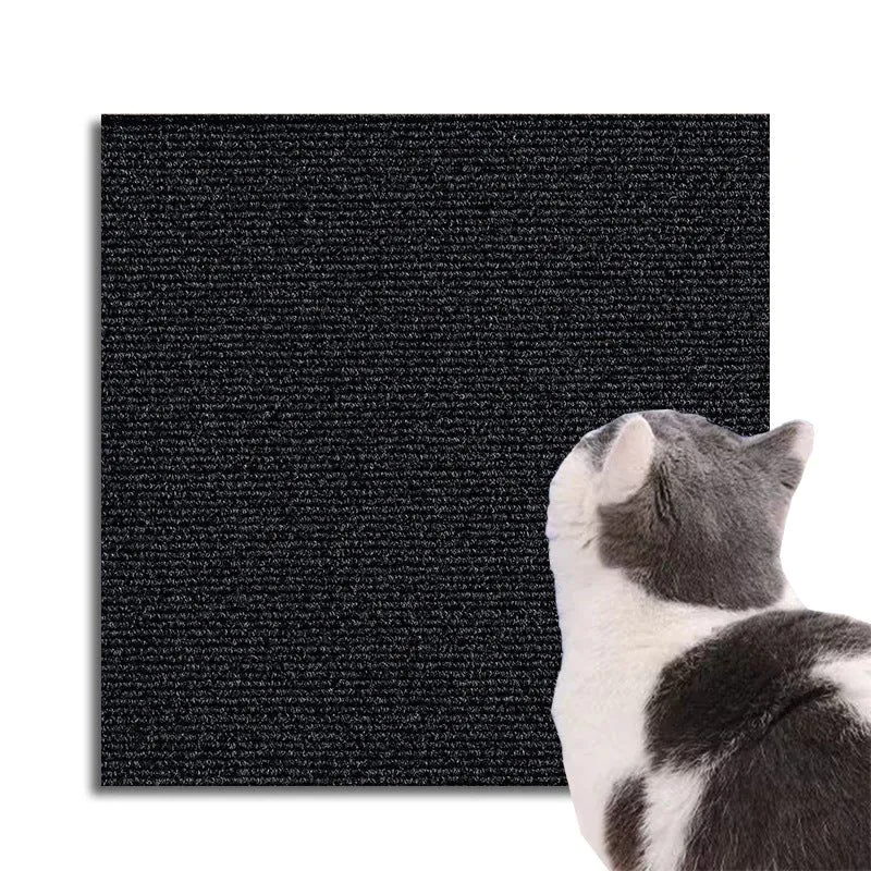 image-Cat Climbing Mat Wall Sticker - Light Gray 60cm
