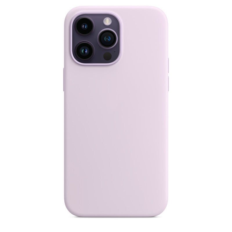 image-iPhone 14 Pro Max Silicone Case - Pale Yellow MagSafe