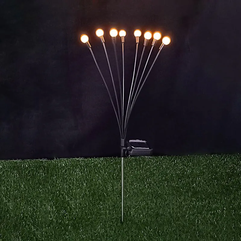 image-Solar LED Firefly Ground Light - Garden Lawn Decor