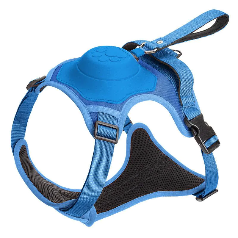 image-Dog Chest Harness Retractable Leash - Large