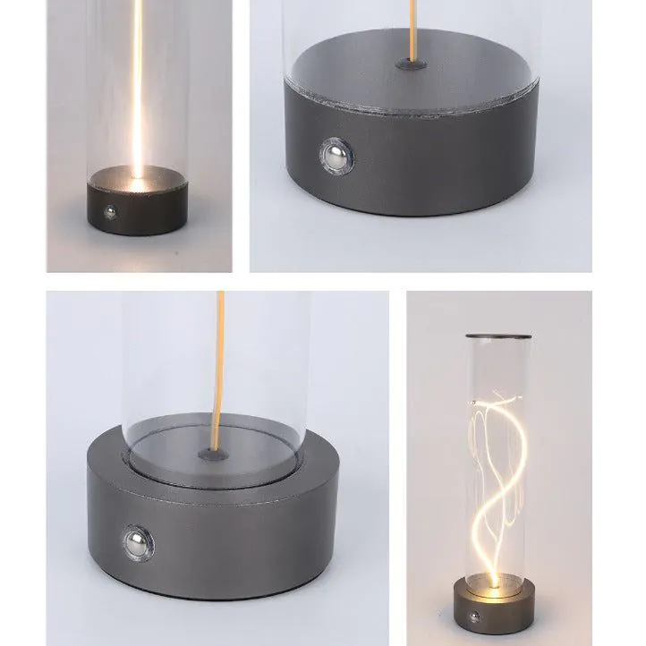 image-Quantum Crystal Rose Touch Table Lamp - Night Light 