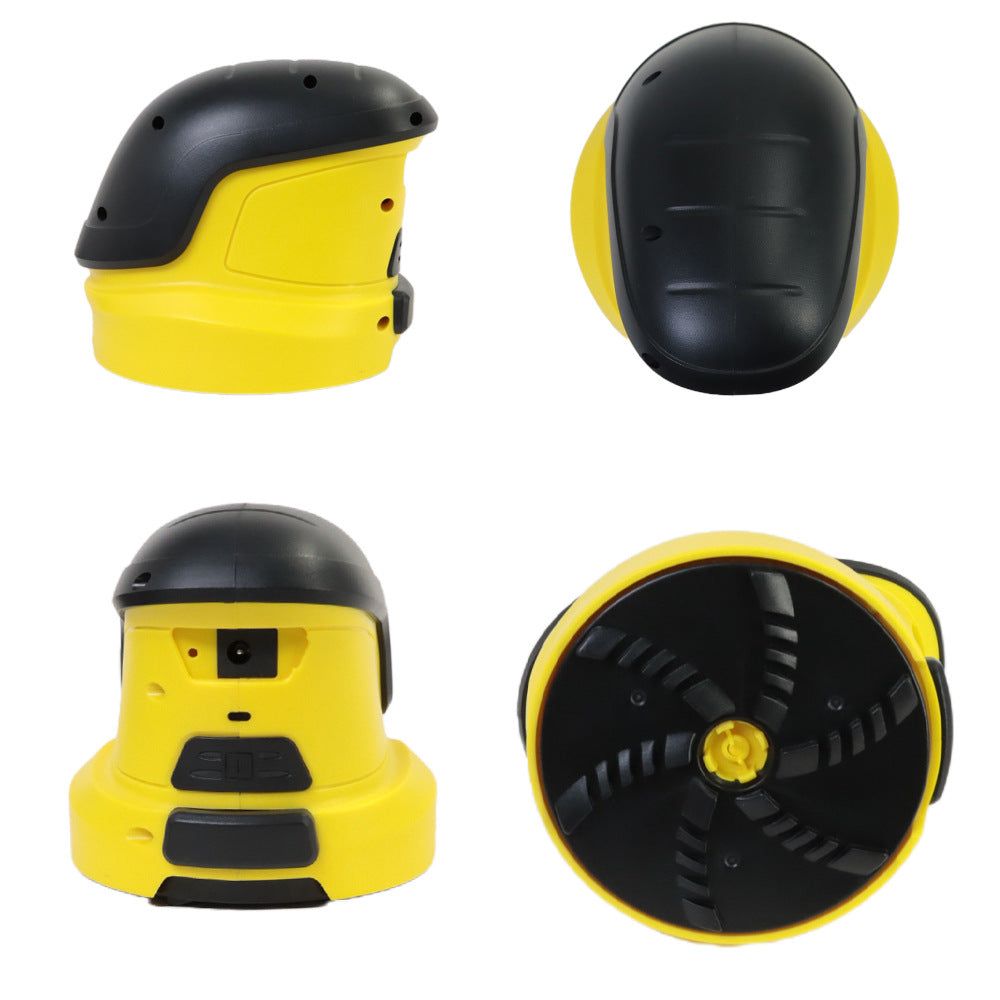 image-Electric Snow Scraper Car Windshield - Yellow ABS
