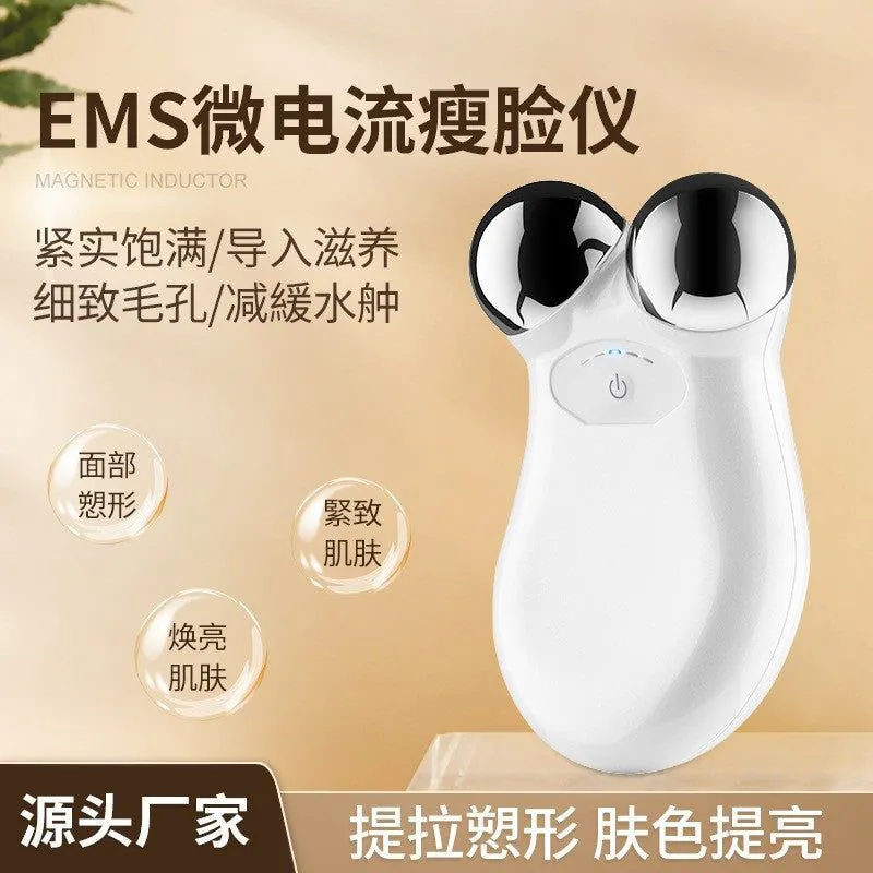 image-Microcurrent Face Lift Beauty Device - Home Use
