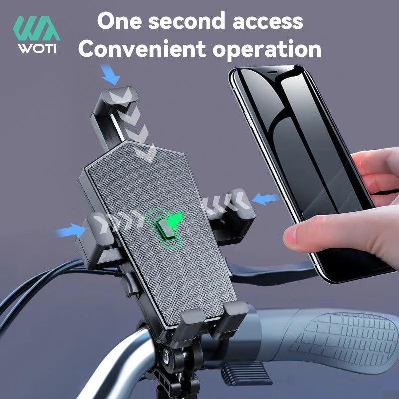 image-WOTI Phone Holder - Plastic Black Umbrella