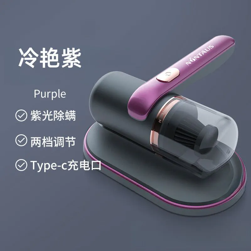 image-Wireless UV Mite Removal Device - Handheld Vacuum