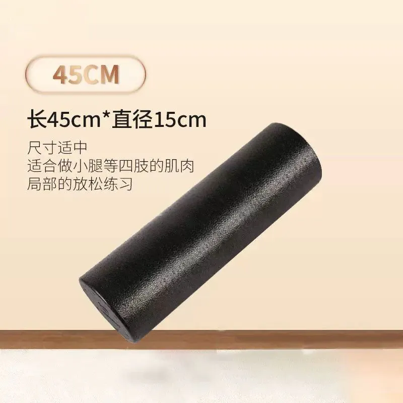 image-Foam Roller 45cm EPP Black Muscle Relaxation 