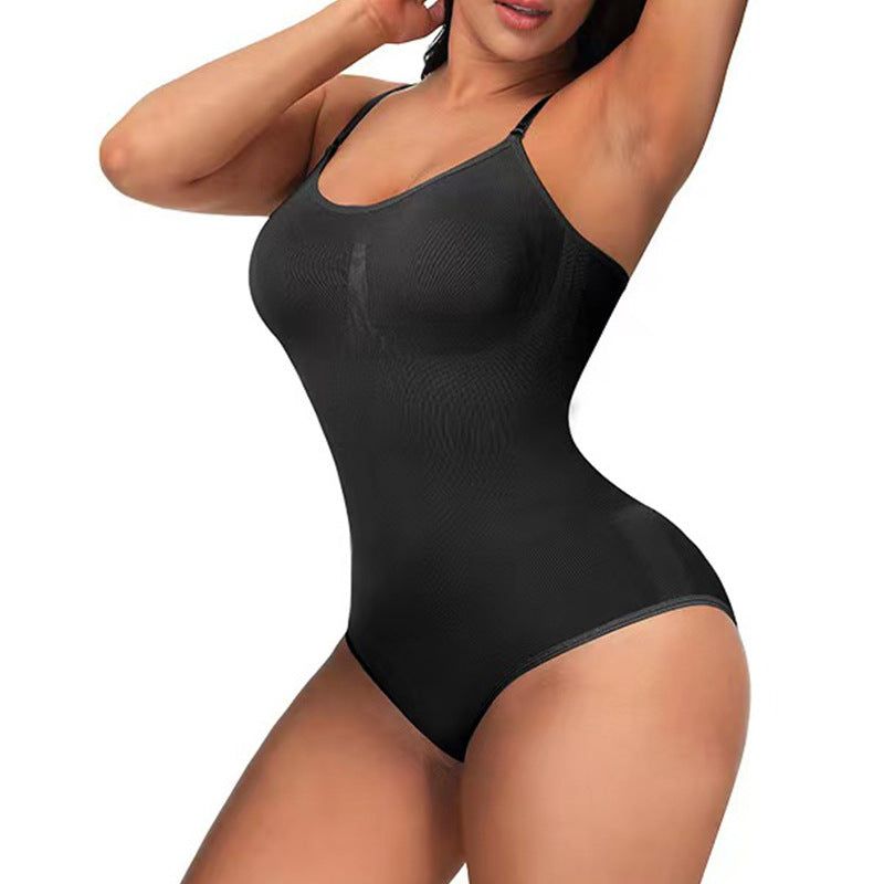 image-Seamless Body Shaper Bodysuit XXXL Abdomen
