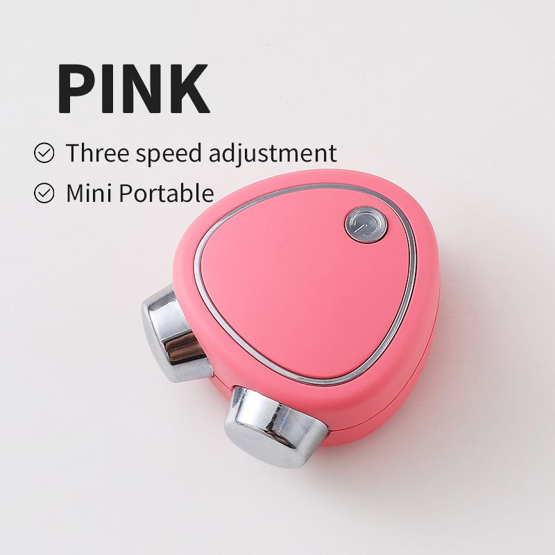 image-Micro-Current EMS Face Lifting Massager Roller - Green