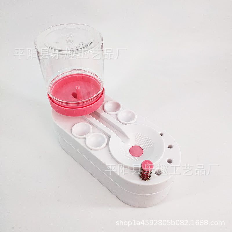 image-Paint Brush Cleaner with Water Cycle - Pink ABS