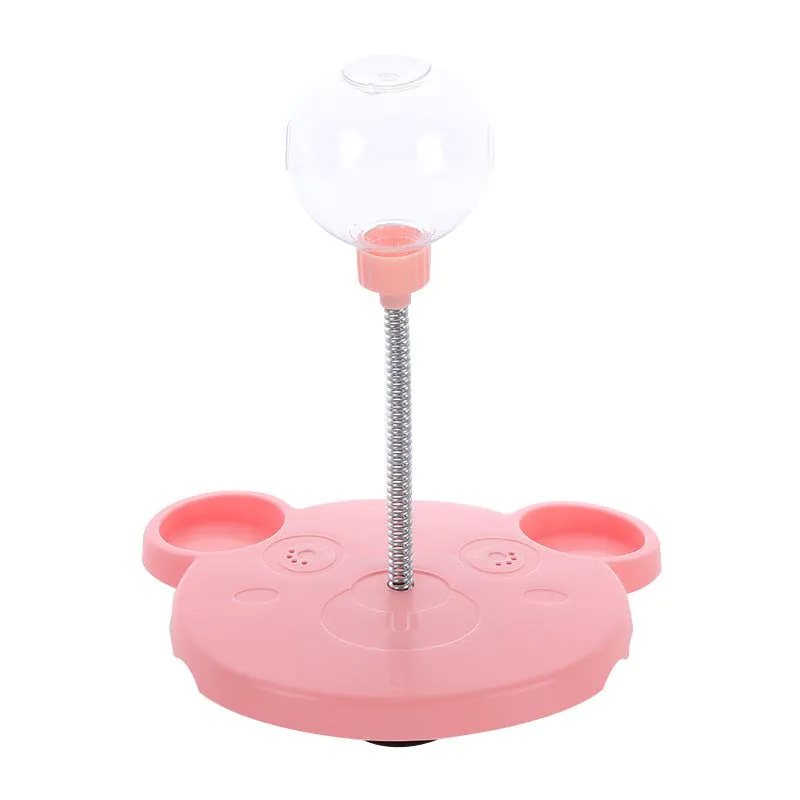 image-Interactive Cat Toy Ball - Puzzle Feeder Plastic