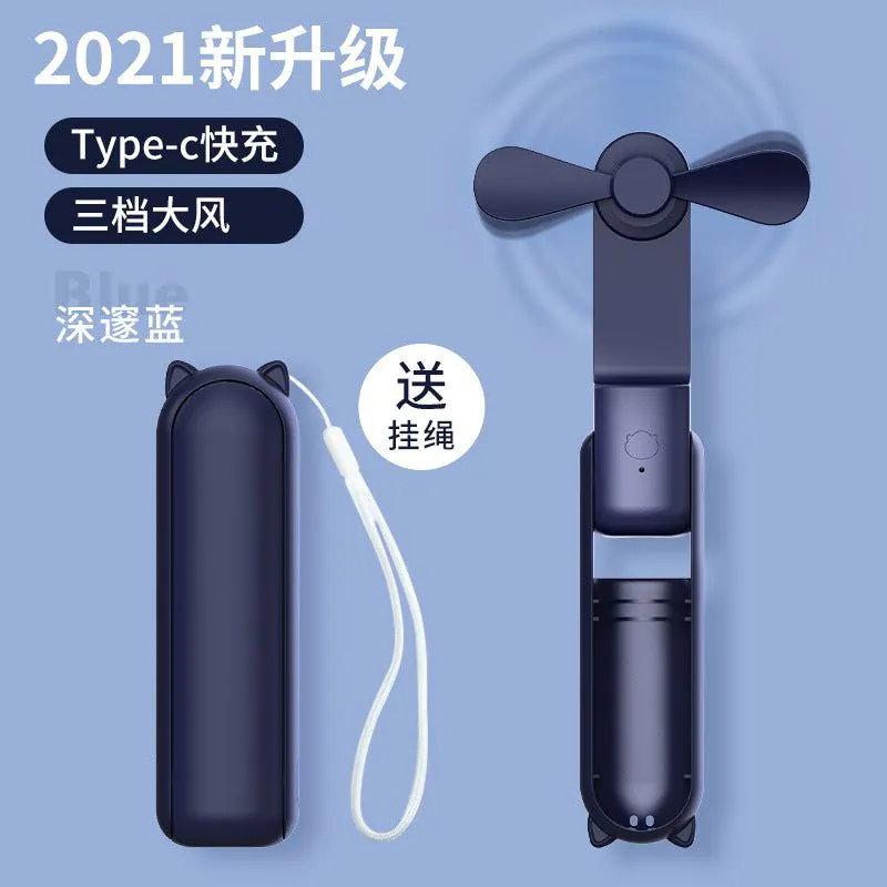 image-Jisu Bear Handheld Fan USB 4800mAh Portable 