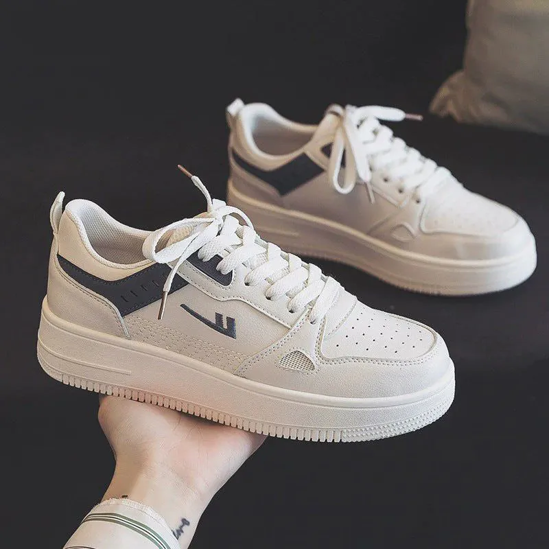 image-Warrior Pull Back Unisex Casual Sneakers White