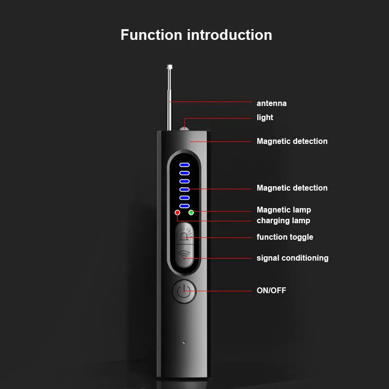 image-X13 Wireless Signal Detector - Anti-Spy Camera GPS 