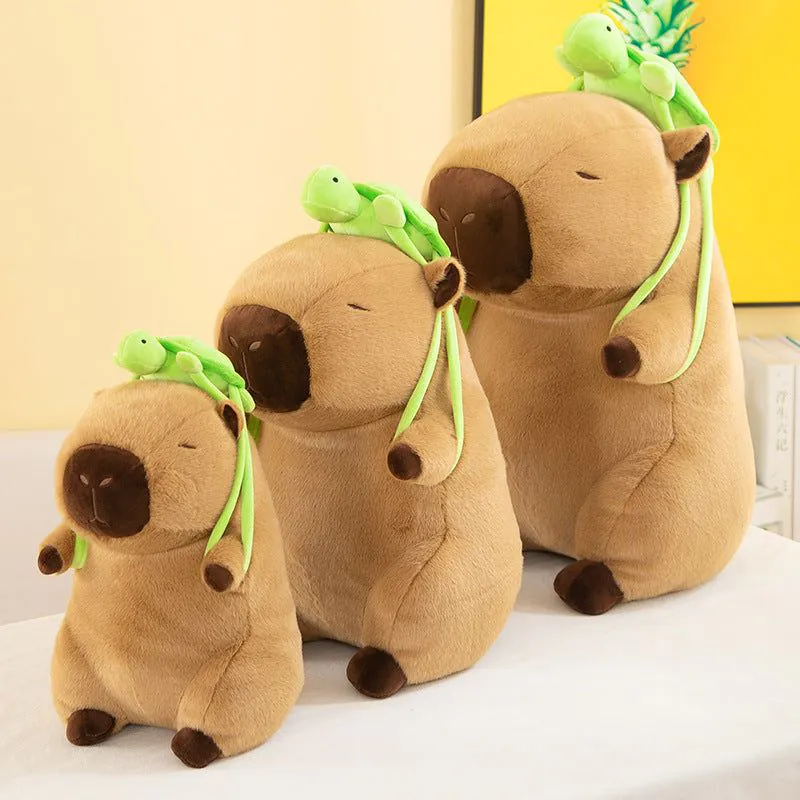 image-Capybara Plush Toy - Soft Cute Doll Gift