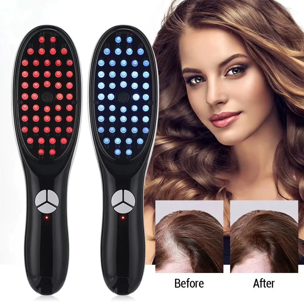 image-Cross-border Electric Massage Comb C16 Light Therapy