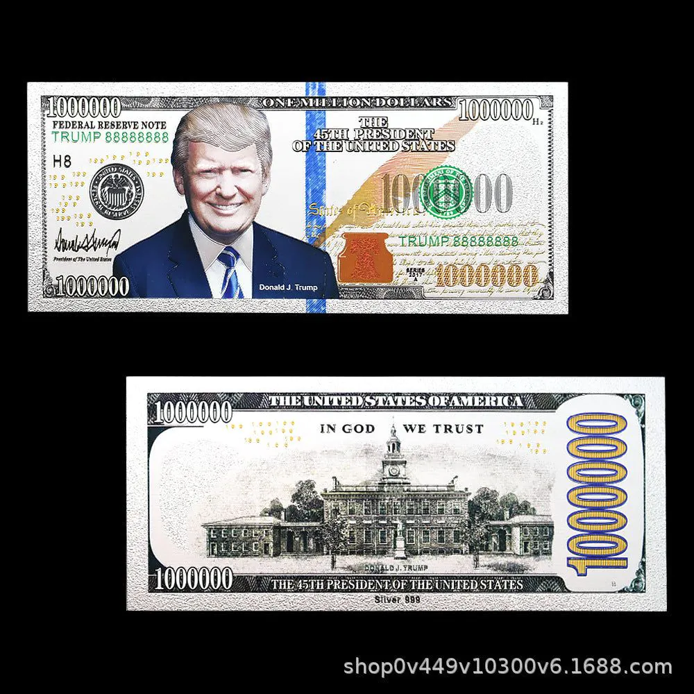 image-Trump Gold Foil Commemorative Card Set 