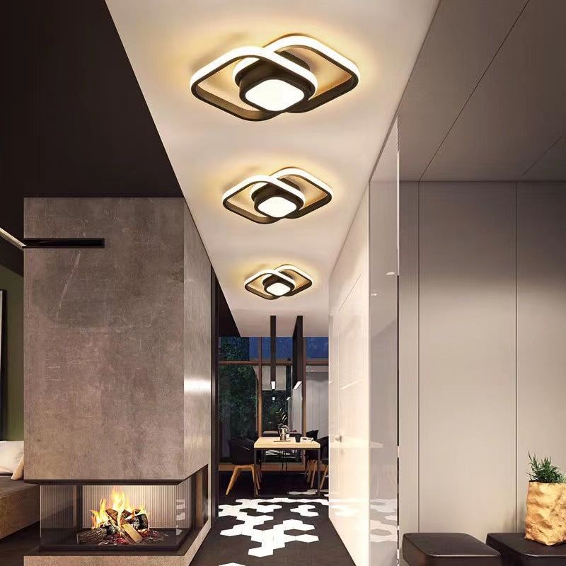 image-Nordic LED Ceiling Lights - Modern Minimalist Round 5㎡-10㎡
