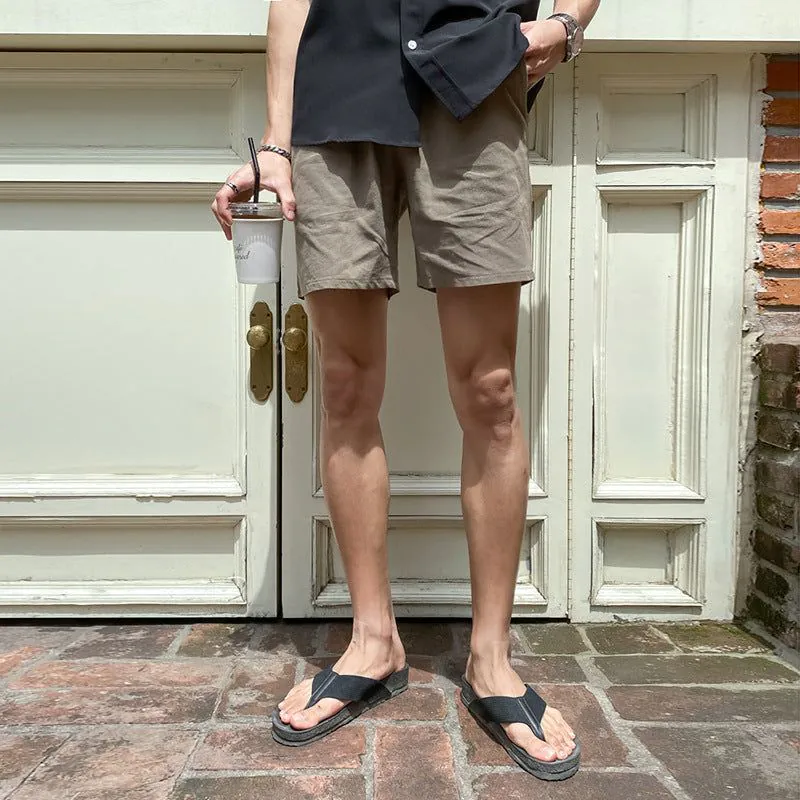 image-Mrcyc Men's Summer Shorts Dark Brown