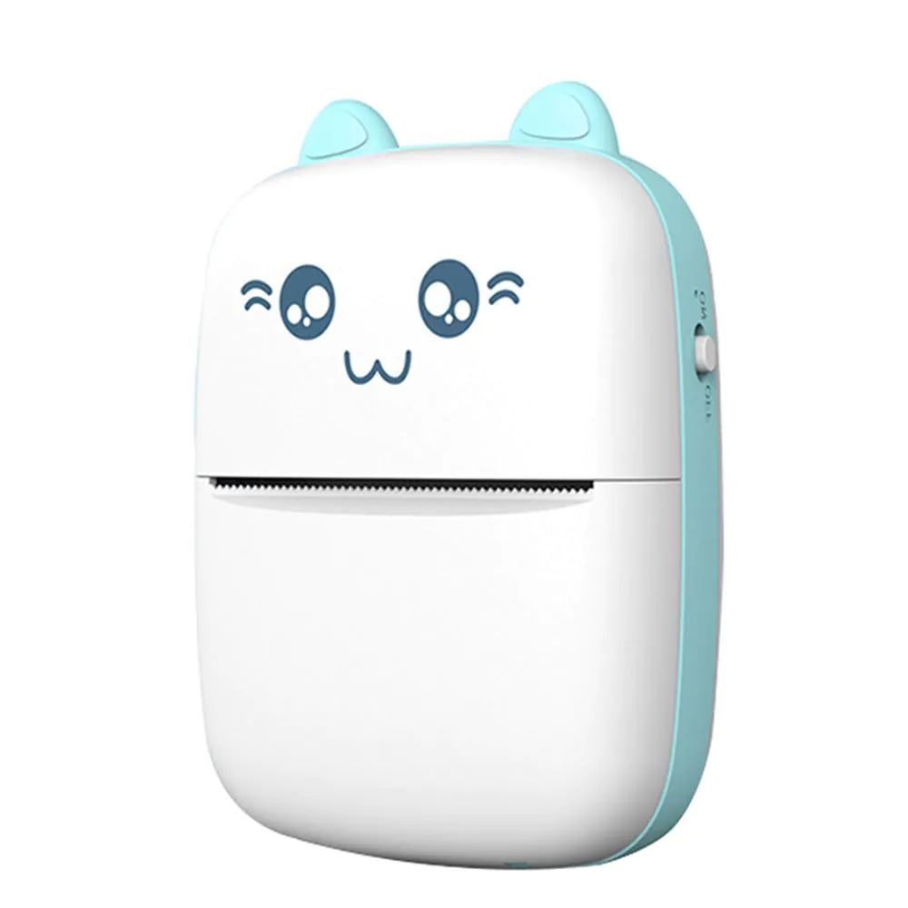 image-A Tree Meow Printer - White Portable Sticker Printer