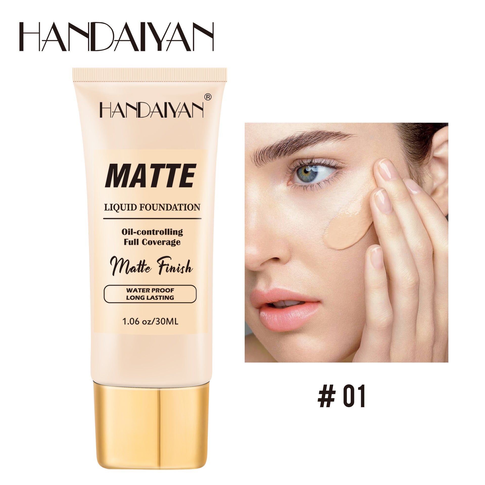 image-Handaiyan Liquid Foundation - Pore Minimizing Moisturizing