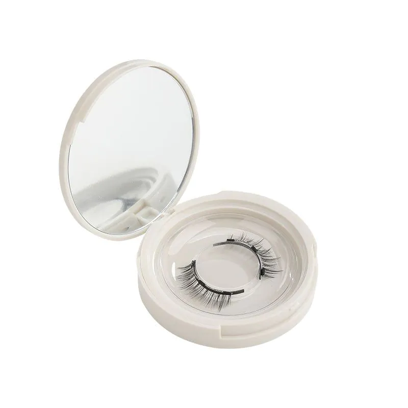 image-Natural Magnetic False Eyelashes - Glue-Free Pair