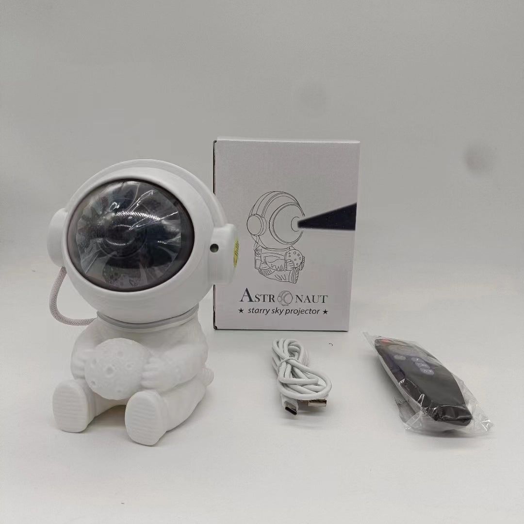 image-Cosmic Starry Sky Projection Night Light, Colorful Laser Projector, Remote Control, Modern Design