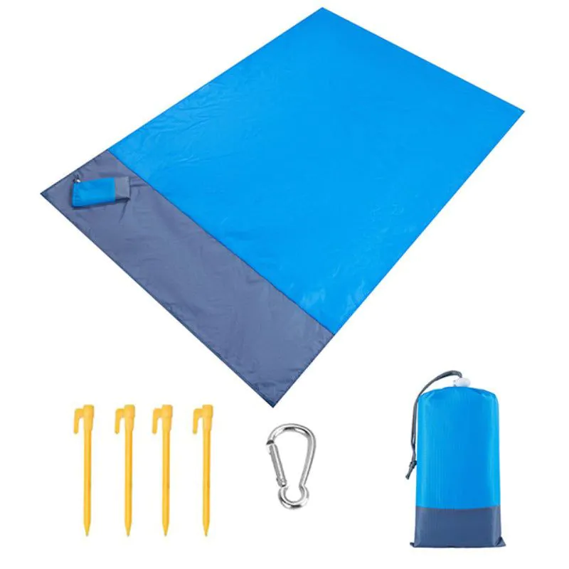 image-Beach Mat Waterproof Ultra-Thin Portable Picnic Ground Cloth