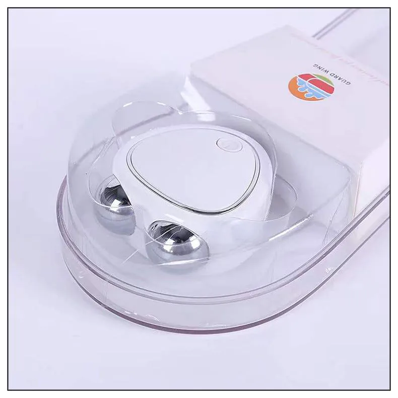 image-Micro-current Beauty Massager - Pink Face Lift Tool