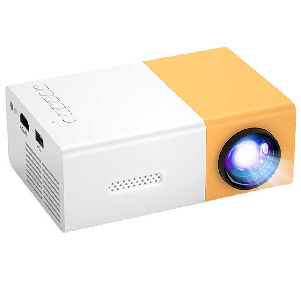 image-YG300 Micro Projector - LED Portable HD 1080P 