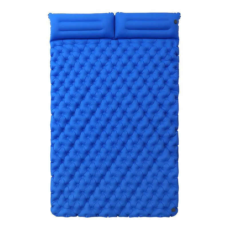 image-Double Inflatable Camping Sleeping Pad 200x120cm Nylon