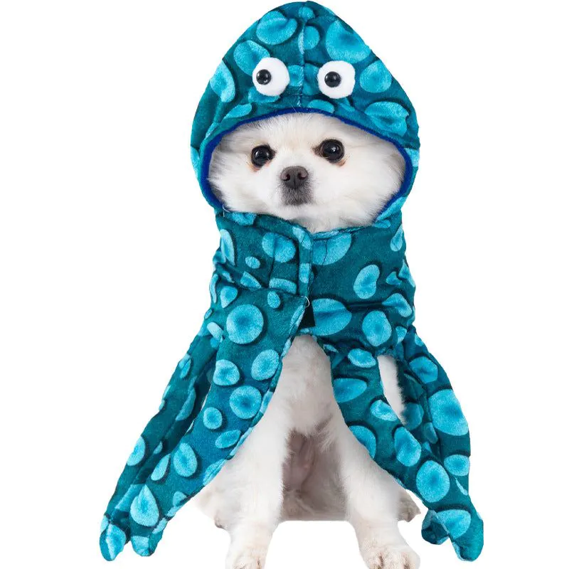 image-Dog Halloween Costume - Knife Transformation Outfit Polyester