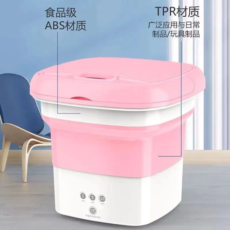 image-Mini Washing Machine - Portable Automatic Underwear
