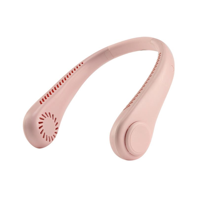 image-New Portable USB Neck Fan - Leafless Mini