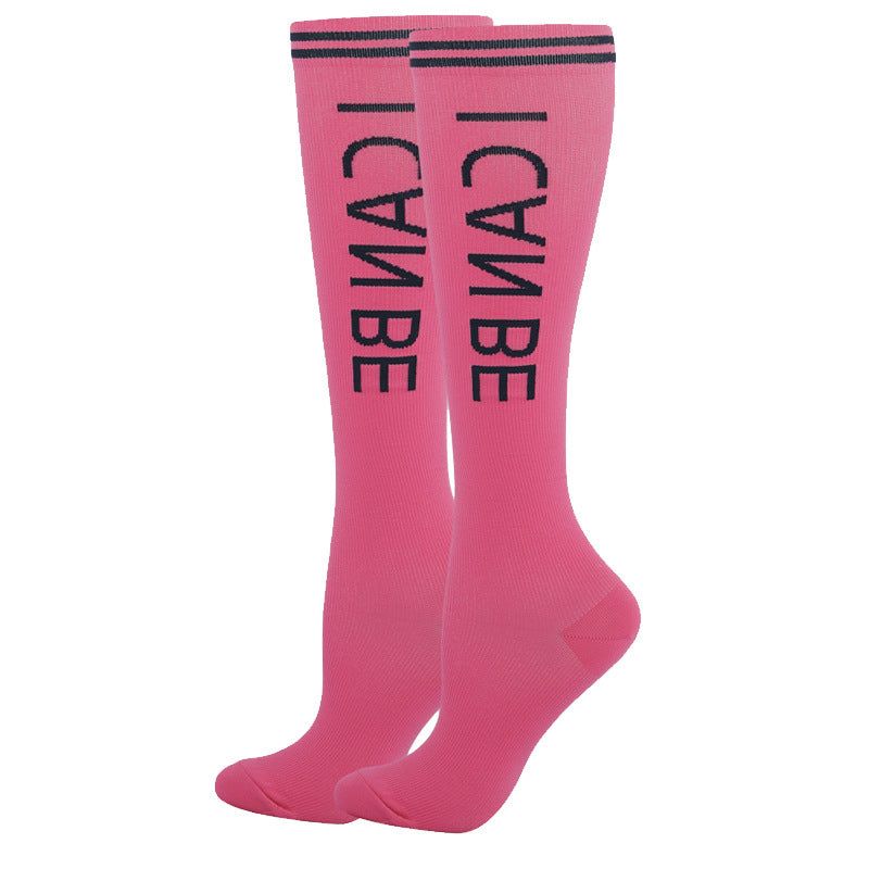 image-Hotfield Women's Compression Calf Socks - Light Orange 