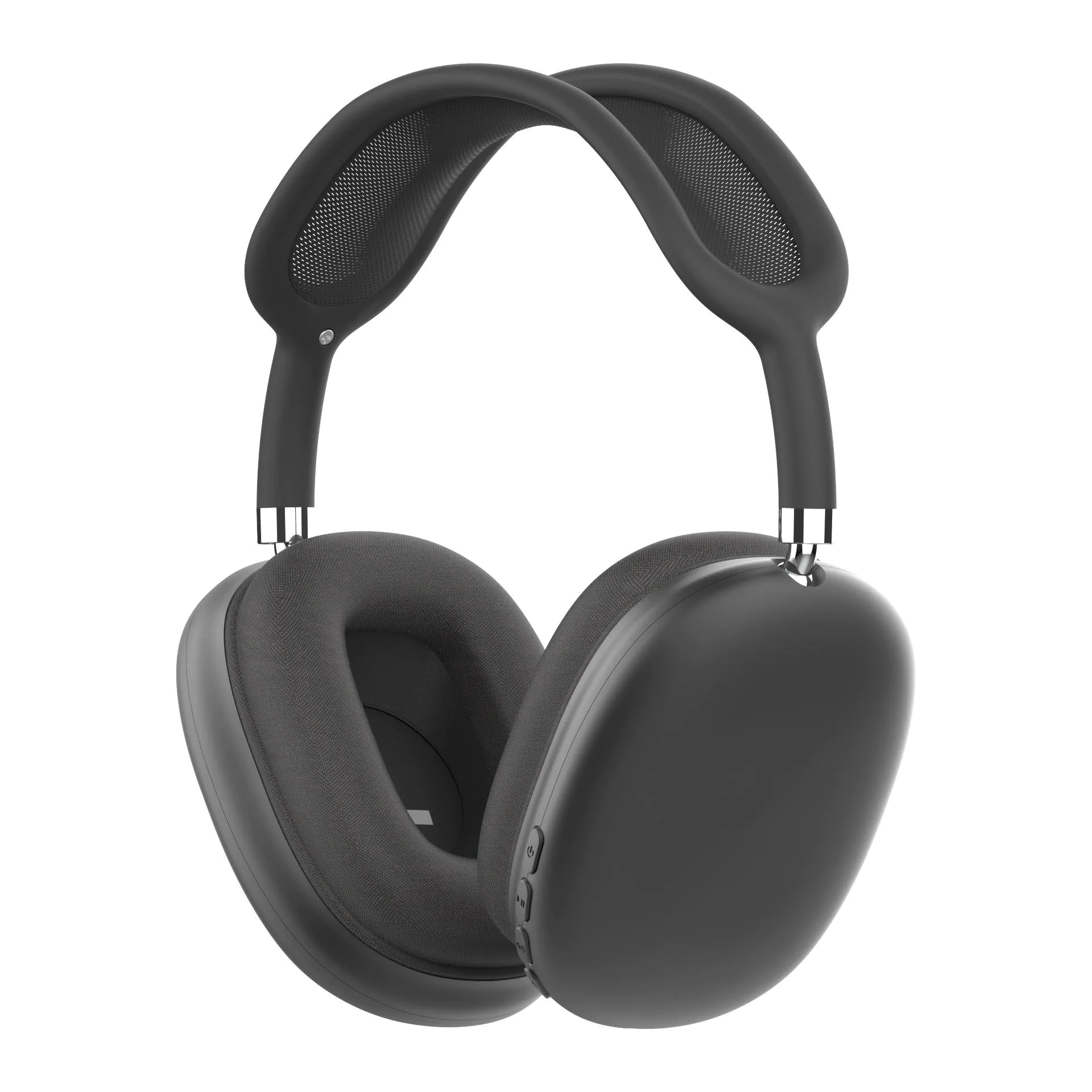 image-Wireless Bluetooth Head-Mounted Headset MS-B1 - Wheat Folding with Wired Buttons