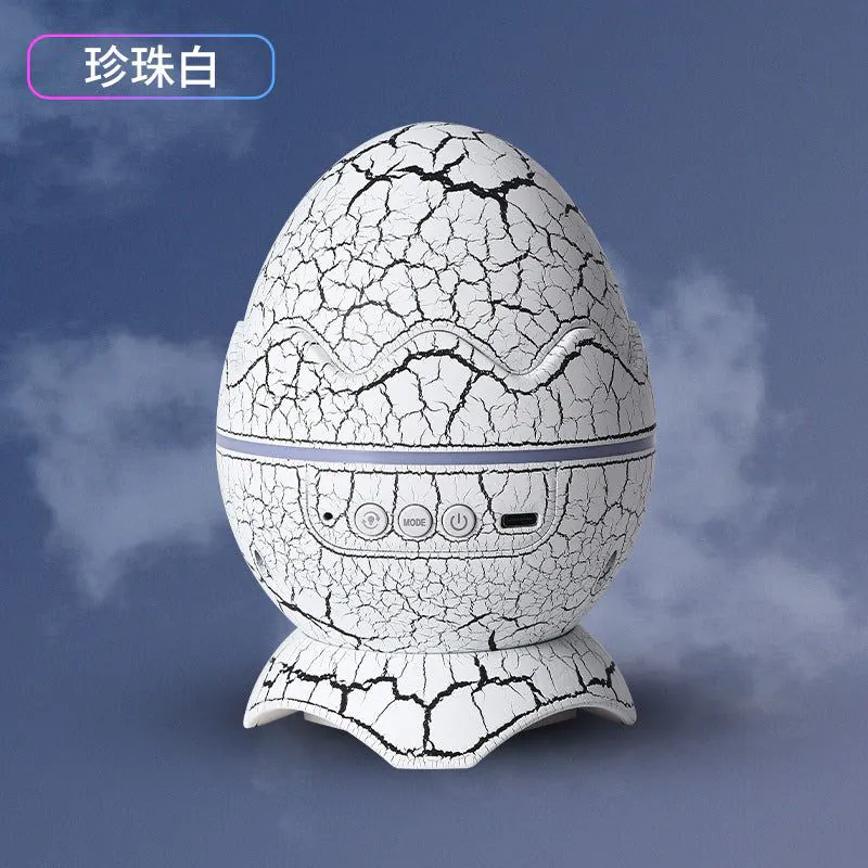 image-Dinosaur Egg Starry Sky Laser Projection Speaker Night Light