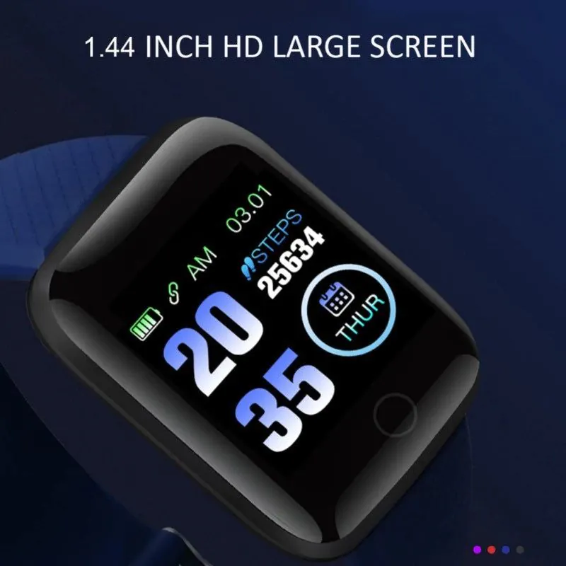 image-116plus Smart Bracelet - Message Reminder Color Screen