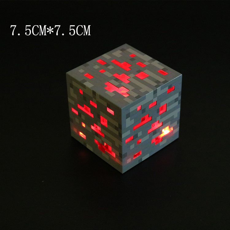 image-Minecraft Torch LED Night Light - Color Changing Rechargeable Toy
