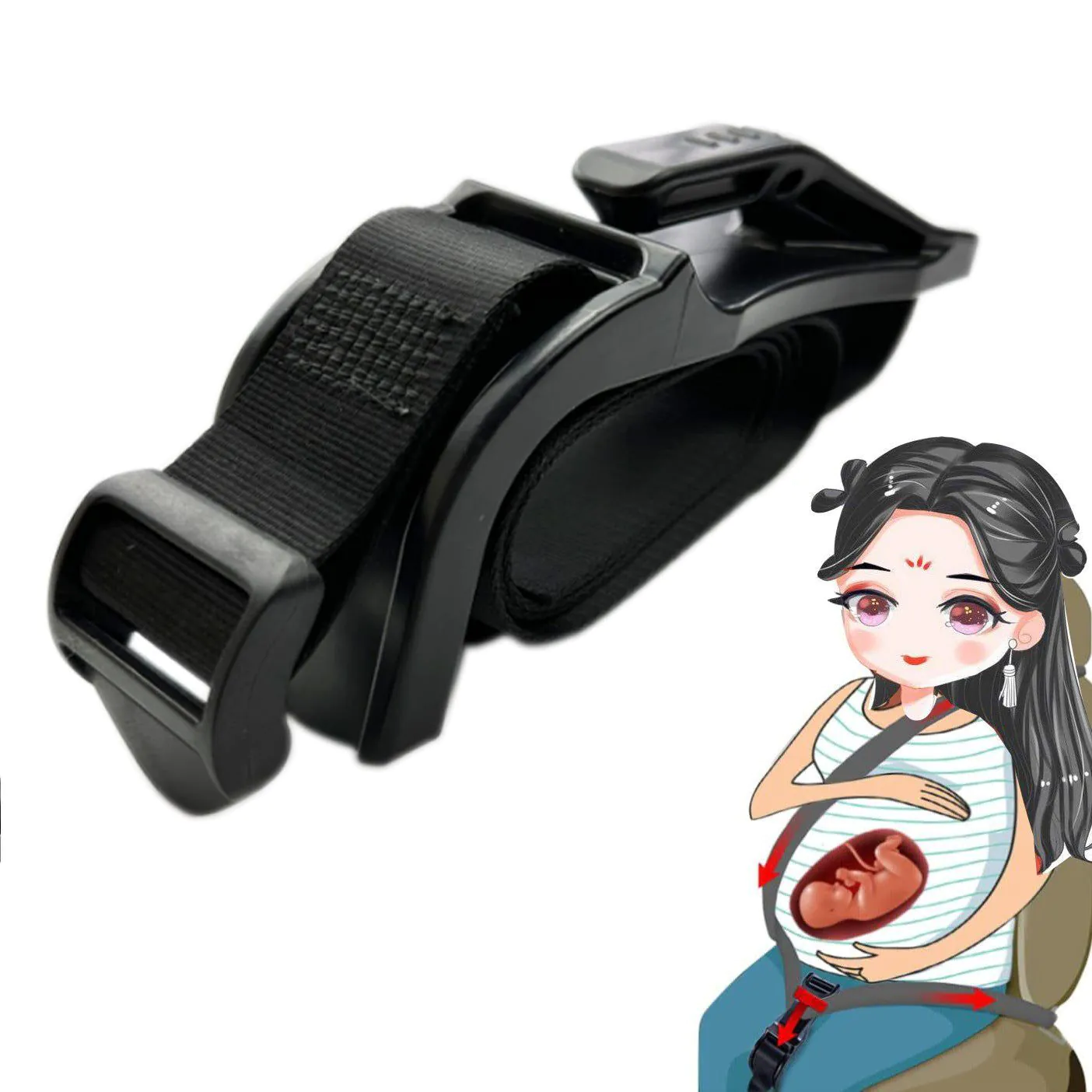 Anti-belly Pregnant Women's Safety Belt Car