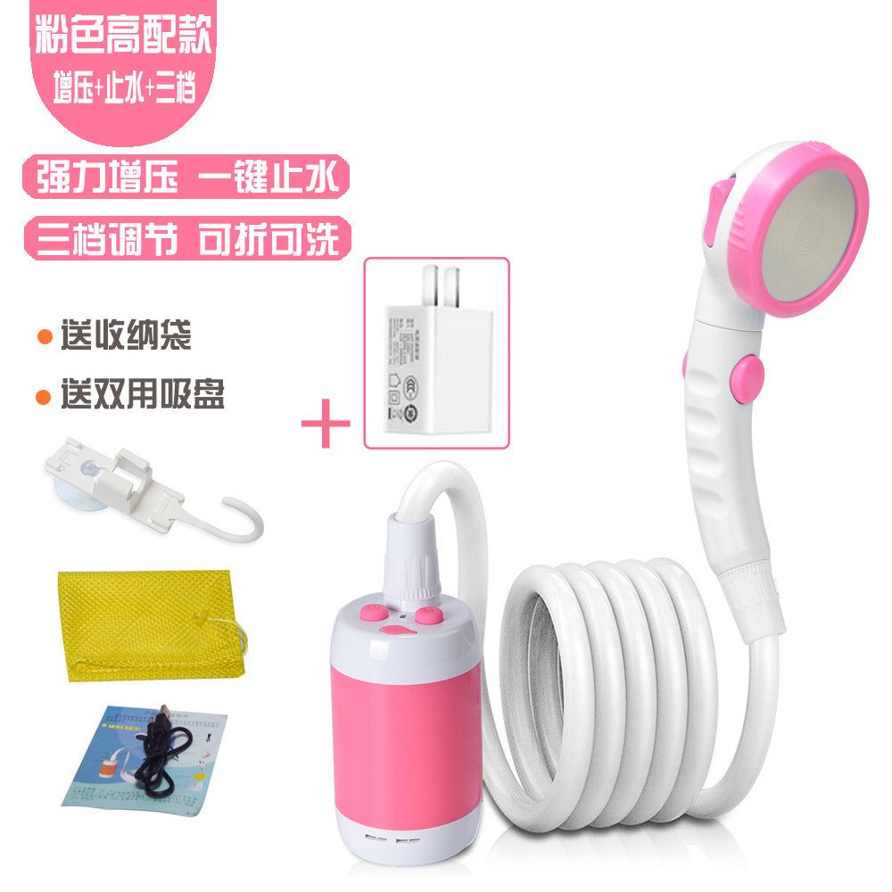 image-Electric Shower Head - Pet Bathing Device Camping 